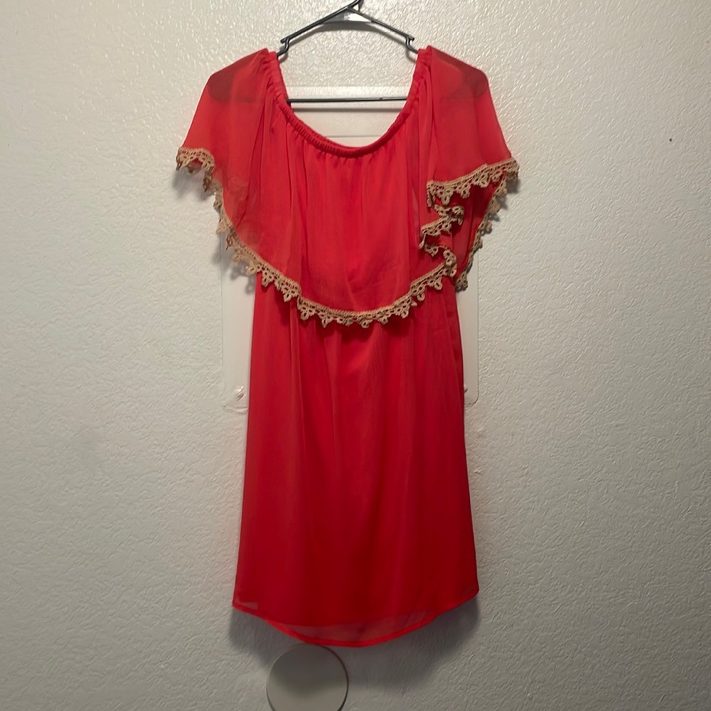 Women’s short pink Lacie dress. Size S.